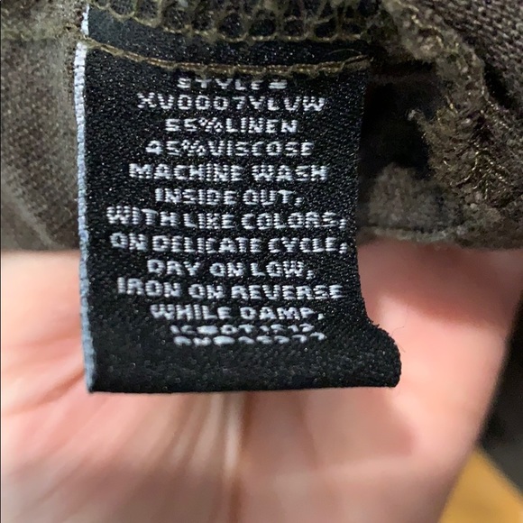 Sanctuary Wrap Vest Olive Green SZ S - Picture 6 of 6